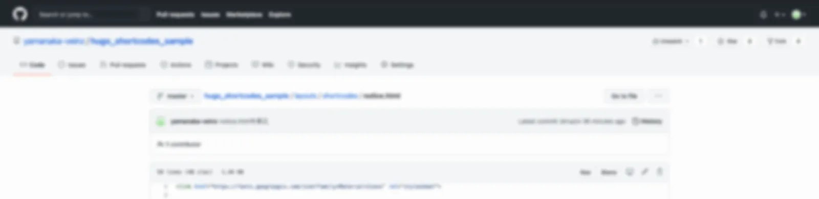 【メモ】 Hugoのshortcodesについて