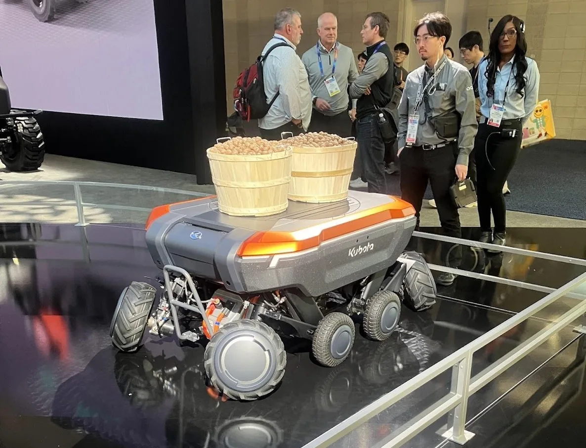 Kubota booth @ CES