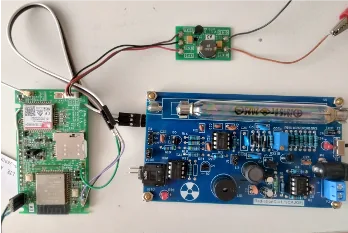 市販のガイガーカウンタをIoT化！LPWAN通信で放射線量を遠隔監視